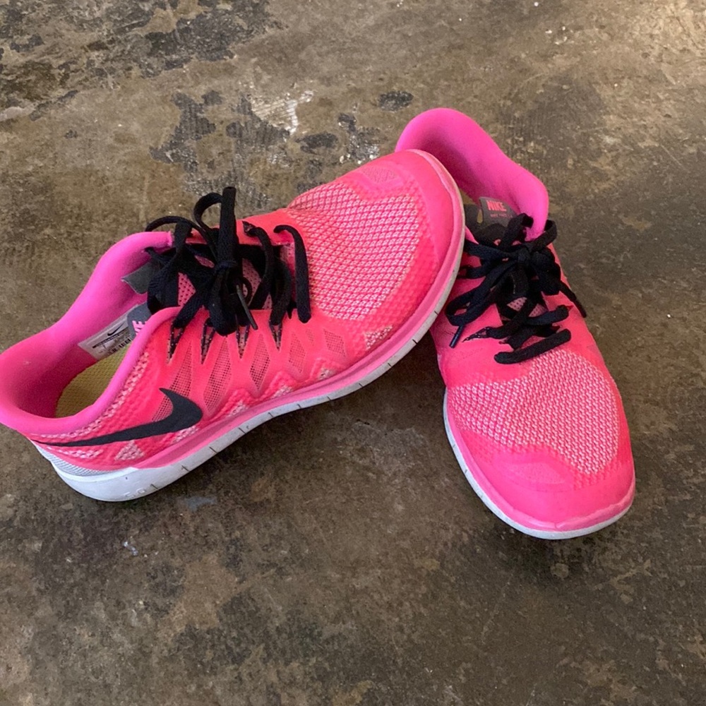 Pink Nikes